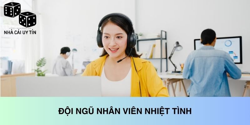Đội ngũ nhân viên nhiệt tình, tài năng tại web