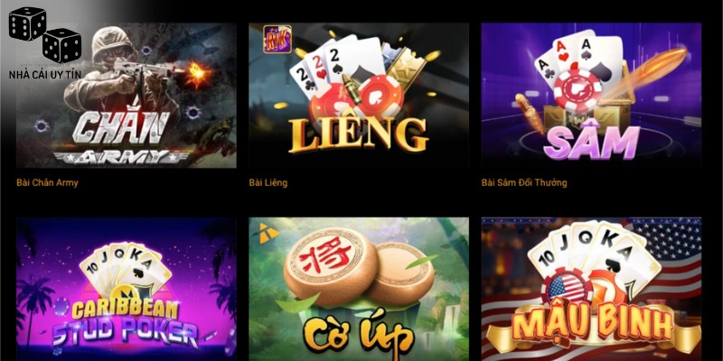 Kho game cá cược đổi thưởng đa dạng 